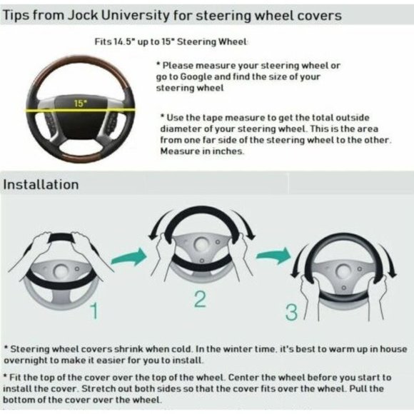 🏈🆕 NEW ENGLAND PATRIOTS MASSAGE GRIP STEERING WHEEL COVER - NFL - UNISEX - Picture 2 of 2